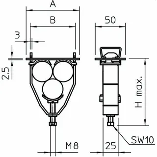 OBO Bügelschelle 2056/E 40-44mm – Bild 2