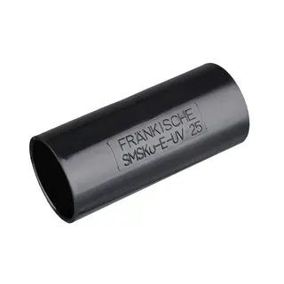 Fraenkische Rohrwerke Steckmuffe SMSKu-E-UV 20 schwarz 22551020