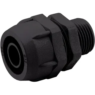 Legrand Verschraubung 382933 G3/8" D=12 PA6 schwarz
