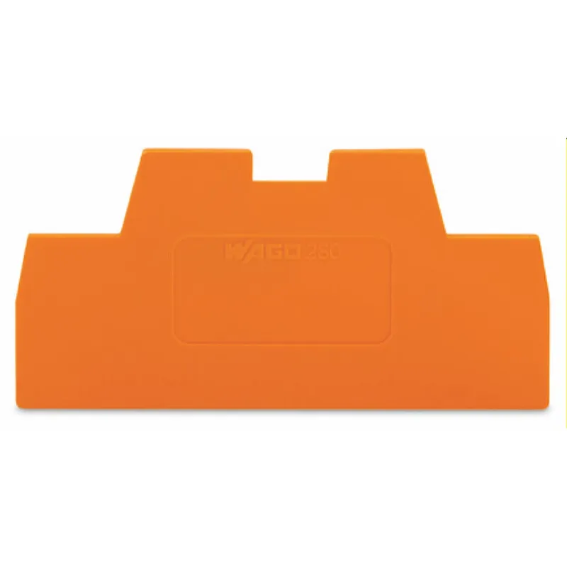 WAGO Distanzplatte 1,1 mm dick orange 280-366