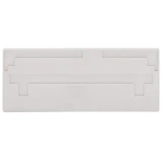 WAGO Trennwand 2 mm dick überstehend lichtgrau 283-331