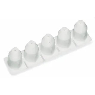 WAGO Isolierungsstopp 0,08 - 0,2 mm? "e" (0,14 mm? "f") 5 Stück / Strang weiß 281-470