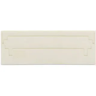 WAGO Trennwand 2 mm dick überstehend lichtgrau 284-342