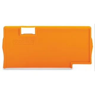 WAGO Trennplatte 2 mm dick überstehend orange 2006-1394