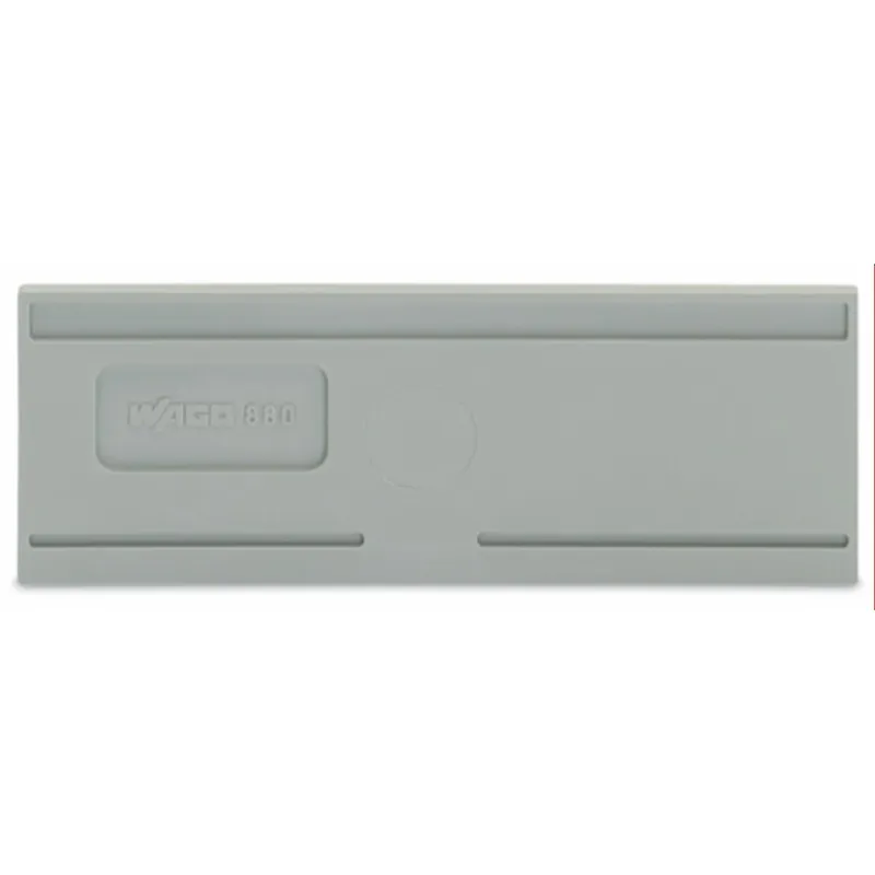 WAGO Trennwand 2 mm dick überstehend grau 880-309