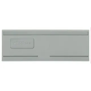 WAGO Trennwand 2 mm dick überstehend grau 880-309