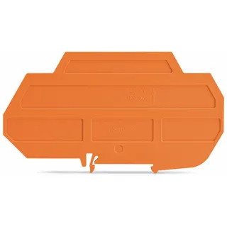 WAGO Trennwand Ex e/Ex i 3 mm dick 125,5 mm breit orange 209-192