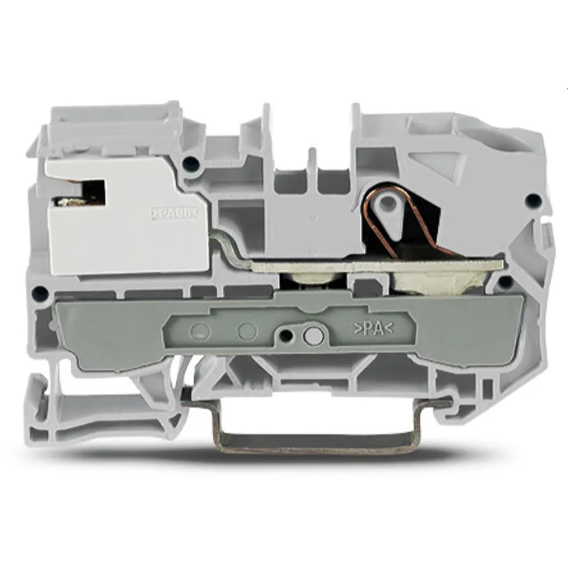 WAGO 1-Leiter-Potentialausgleichsklemme 10 mm? Push-in CAGE CLAMP® grau 2010-7111