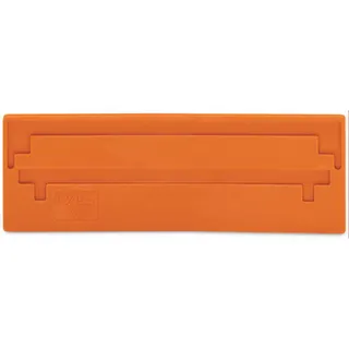 WAGO Trennwand 2 mm dick überstehend orange 282-340
