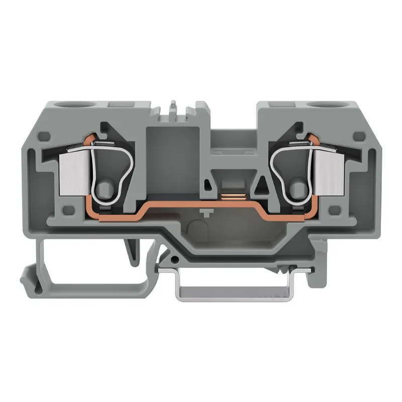 WAGO 2-Leiter-Durchgangsklemme 10 mm? mittige Beschriftung orange 284-902
