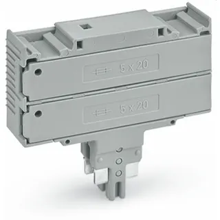 WAGO Doppelsicherungsstecker 10,4 mm breit grau 2003-911
