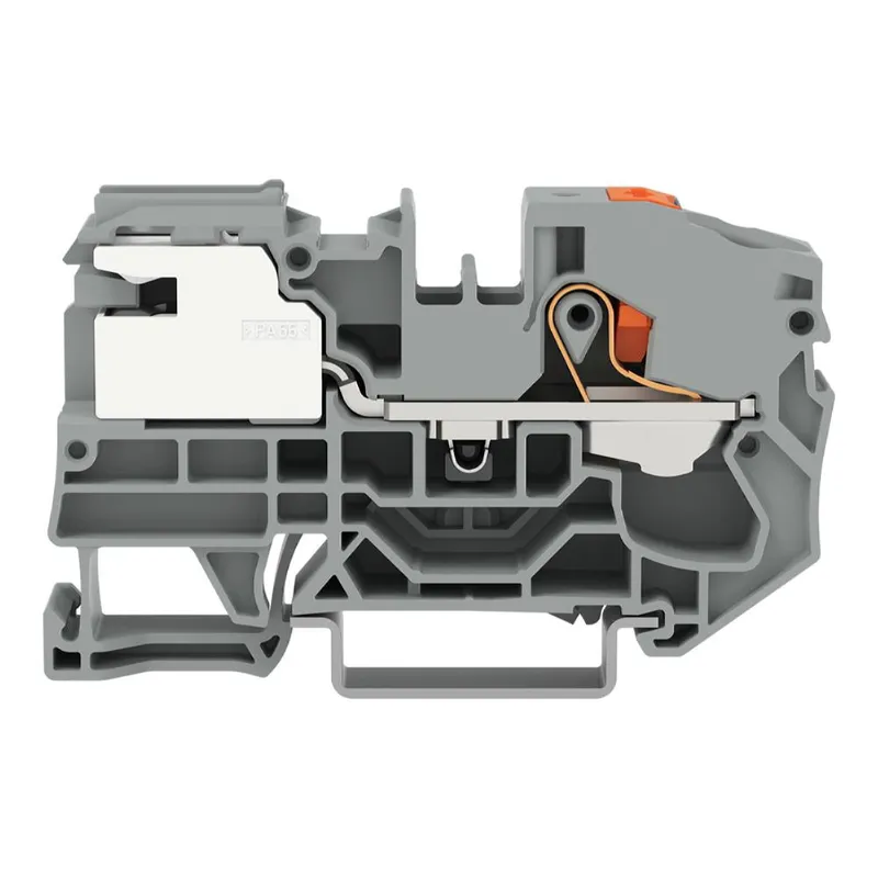 WAGO 1-Leiter-Potentialausgleichsklemme 16 mm? Push-in CAGE CLAMP® grau 2216-7111