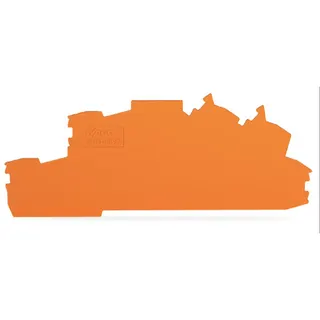 WAGO Abschluss- und Zwischenplatte orange 2203-6692