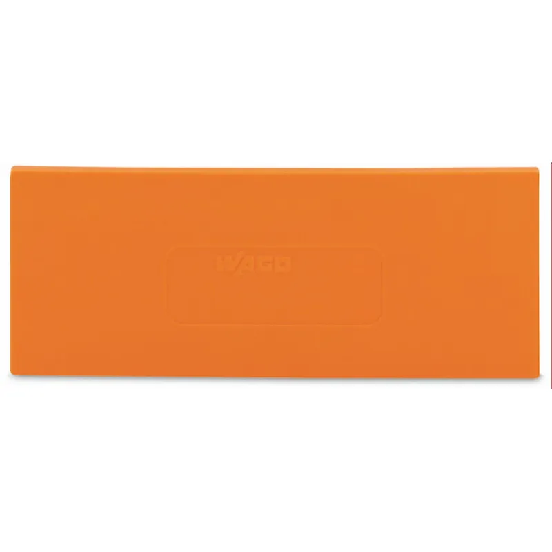 WAGO Trennwand 2 mm dick überstehend orange 281-346