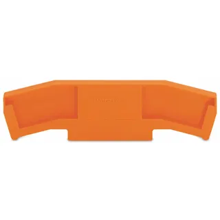 WAGO Abschluss- und Zwischenplatte 5 mm dick orange 280-333