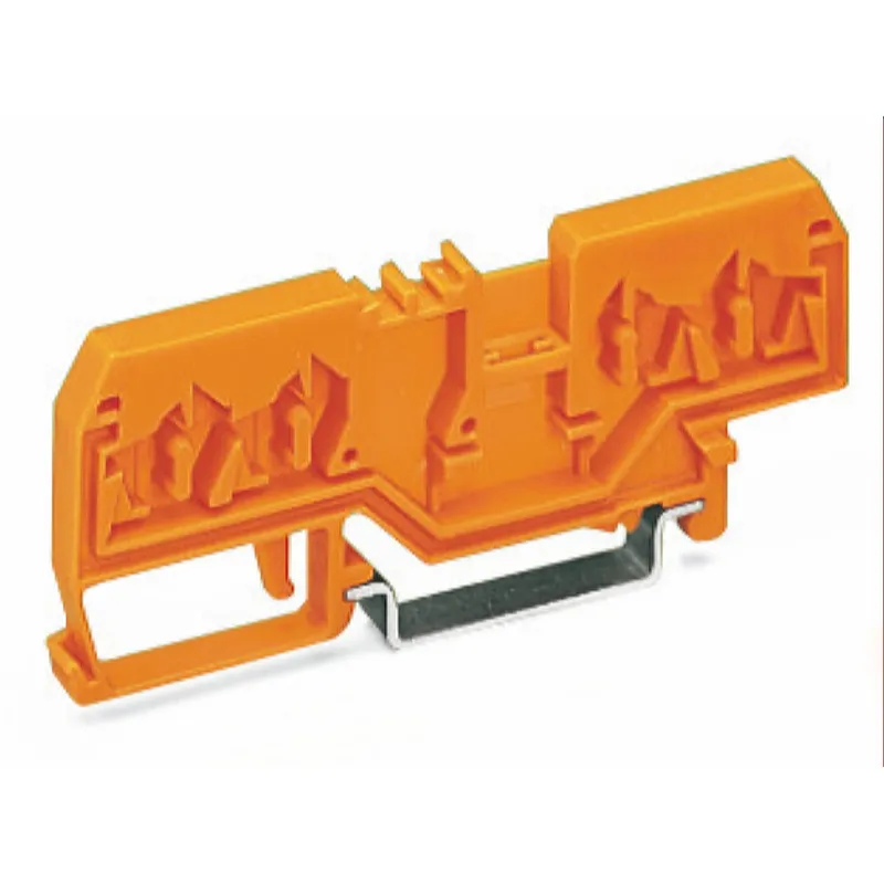 WAGO Konturengleiches Distanzgehäuse passend zu 4-Leiter-Klemmen horizontaler Bauform orange 280-835/056-000