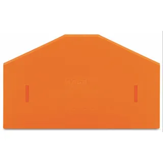WAGO Trennwand 2 mm dick überstehend orange 281-318