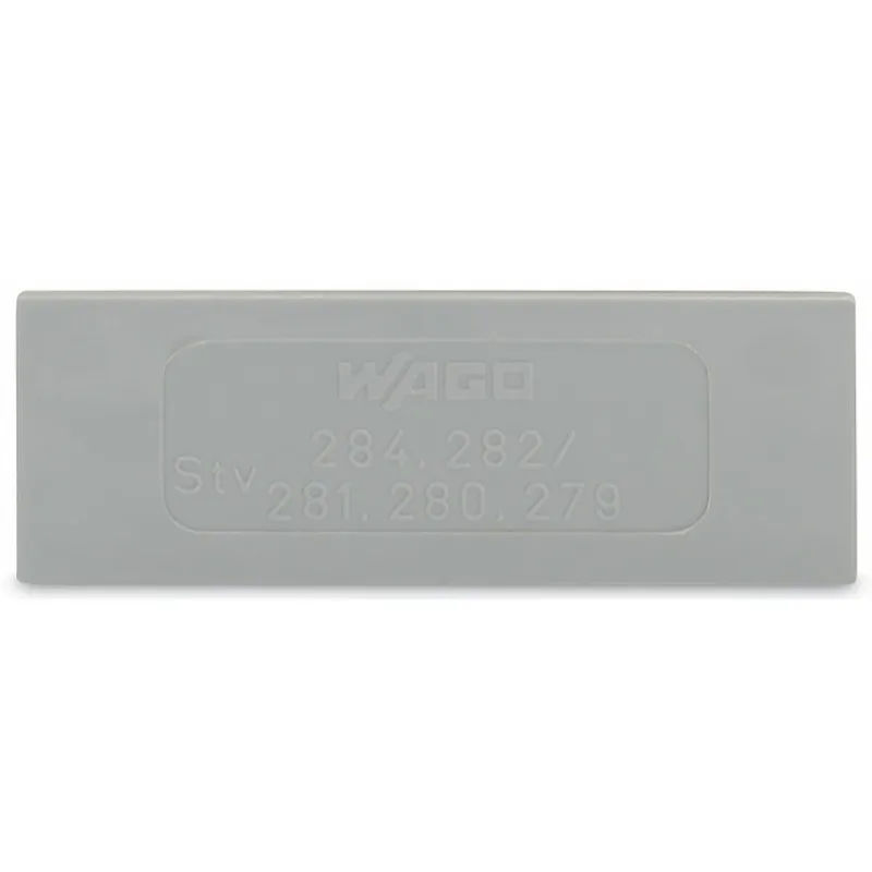 WAGO Reduzierzwischenplatte 1 mm dick nur bei Klemmen 4 2,5 und 1,5 mm? grau 281-333