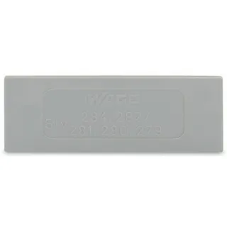 WAGO Reduzierzwischenplatte 1 mm dick nur bei Klemmen 4 2,5 und 1,5 mm? grau 281-333