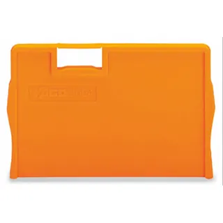 WAGO Trennplatte 2 mm dick überstehend orange 2004-1294
