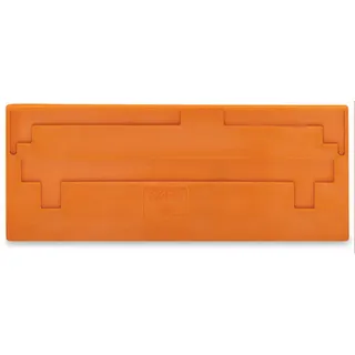 WAGO Trennwand 2 mm dick überstehend orange 283-329