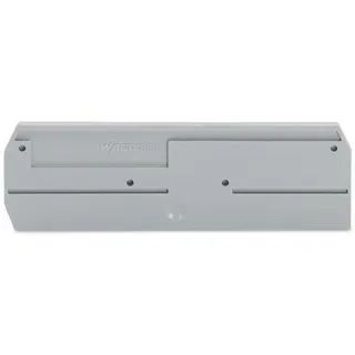WAGO Abschluss- und Zwischenplatte 2,5 mm dick grau 880-344