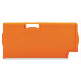 WAGO Trennplatte 2 mm dick überstehend orange 2002-1494