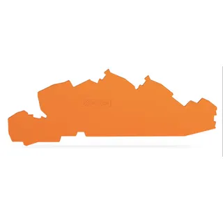 WAGO Abschluss- und Zwischenplatte orange 2205-7692