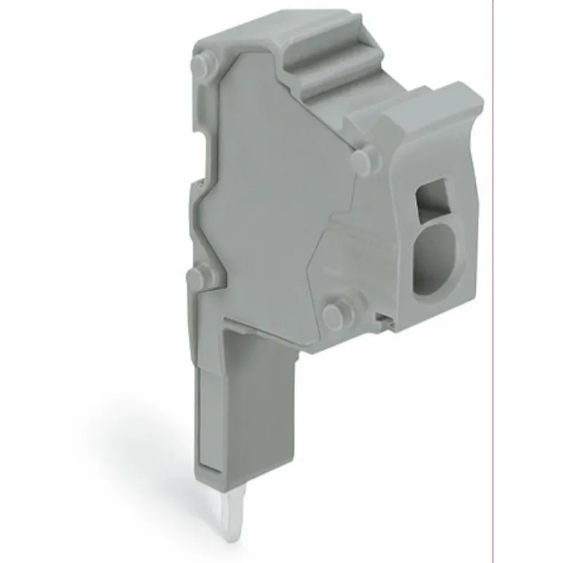 WAGO Modularer TOPJOB®S-Steckverbinder anreihbar für Brückerschlitze grau 2010-511