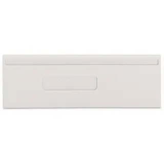 WAGO Trennwand 2 mm dick überstehend lichtgrau 280-353