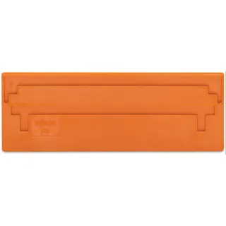 WAGO Trennwand 2 mm dick überstehend orange 284-340