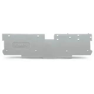 WAGO Abschluss- und Zwischenplatte 1,1 mm dick grau 769-303