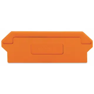 WAGO Trennwand 2 mm dick überstehend orange 279-327