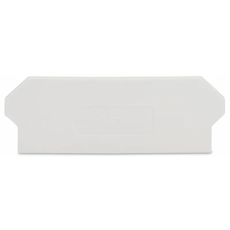 WAGO Trennwand 2 mm dick überstehend lichtgrau 279-338