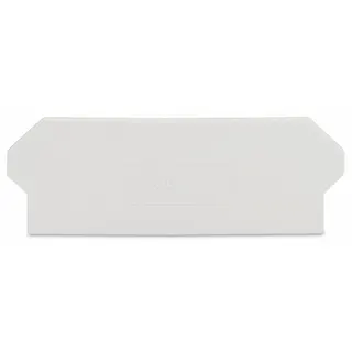 WAGO Trennwand 2 mm dick überstehend lichtgrau 279-338