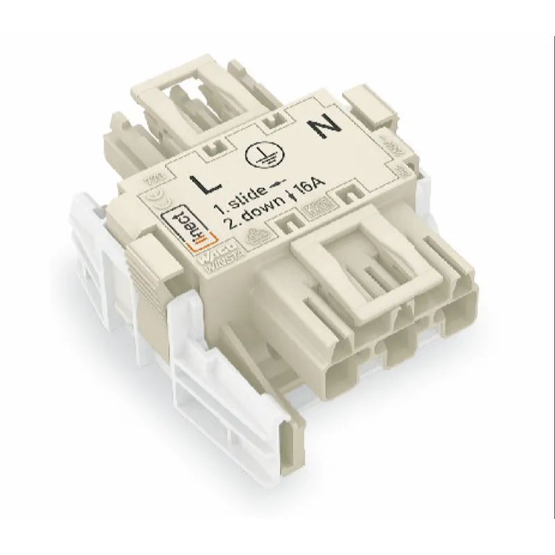 WAGO Linect®-T-Steckverbinder 3-polig Kod. A weiß 770-6223