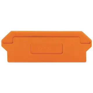 WAGO Trennwand 2 mm dick überstehend orange 280-327