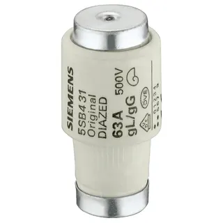 SIEM DIAZED-Sicherungseinsatz 5SB4111 500V GL/GG Gr. DIII E33 35A