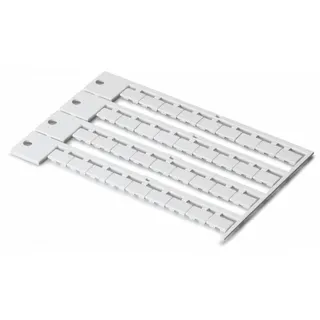 WAGO Beschriftungskarte als Karte Schildgröße 12 x 7 mm weiß 211-211