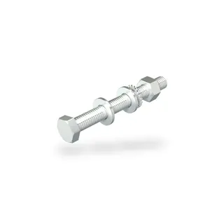 OBO Sechskantschraube 6418248 Fächerscheib SKS 10X80 VA4401