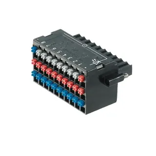 Weidmüller Leiterplattensteckverbinder BL-I/O 3.50/30F PNP LED SN BK BX 1789110000 20 STK