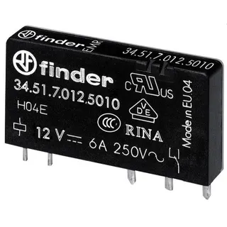 Finder Steck-/Printrelais 34.51.7.012.5010 20 STK