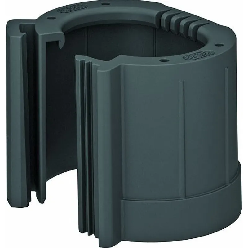OBO Rohrendtülle 129 TB M63 SW schwarz teilbar