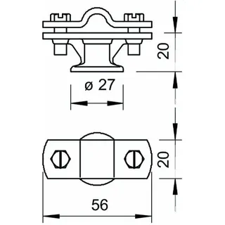 OBO Leitungshalter 113 Z-K 8-10 – Bild 2