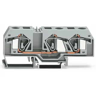WAGO 3-Leiter-Durchgangsklemme 16 mm? mittige Beschriftung orange 283-672