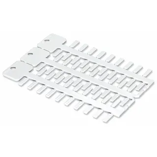 WAGO Einsteckschild für Plotter IP200 für die Verwendung in Tüllen weiß 211-110