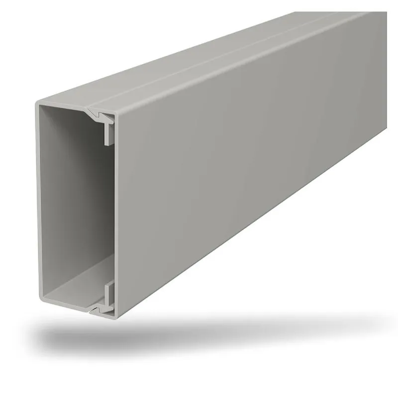 OBO Wand- und Deckenkanal WDK 40090 40x90 steingrau