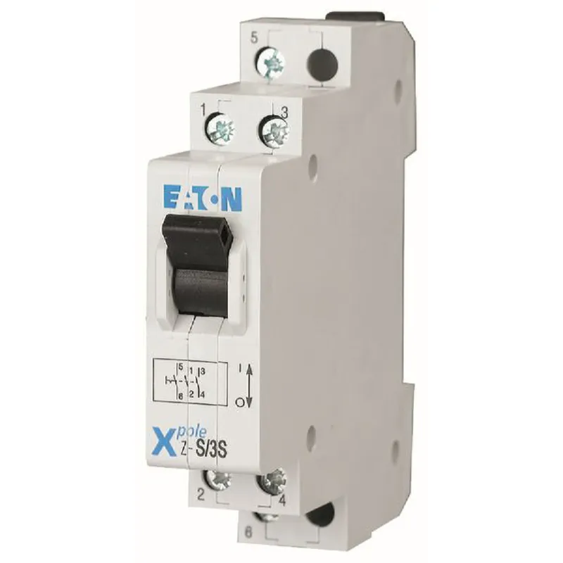 Eaton Electric Steuerschalter Z-S/4S 230/400V 16A 4polig 1TE