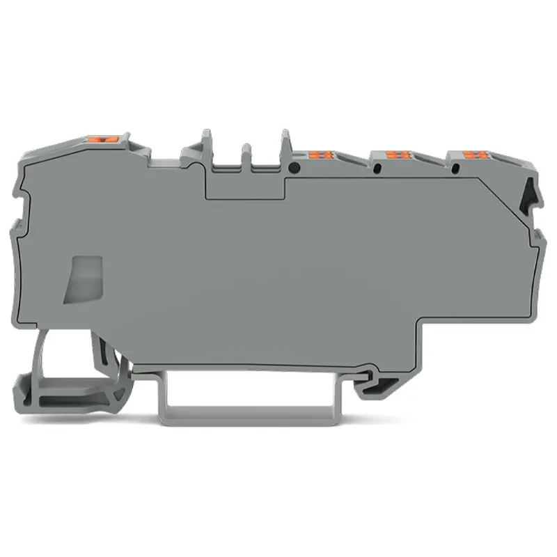 WAGO Verteilerklemme mit Drücker 1 x 6 mm? / 6 x 1,5 mm? grau 2206-8031