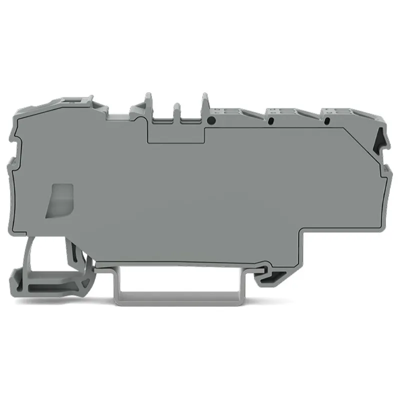 WAGO Verteilerklemme mit Betätigungsöffnung 1 x 6 mm? / 6 x 1,5 mm? grau 2006-8031